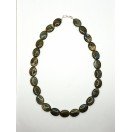 Natural Labradorite Necklace - 21 Inches Long